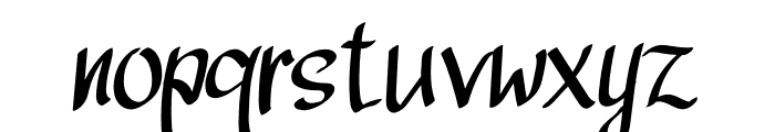 Rellysha Font LOWERCASE