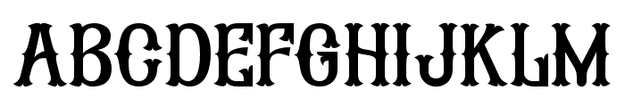 Reloigh Font UPPERCASE