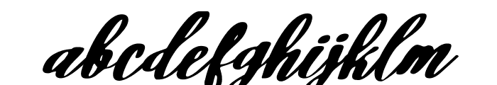 Relshida Regular Font LOWERCASE