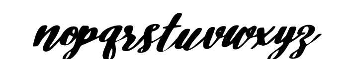 Relshida Regular Font LOWERCASE