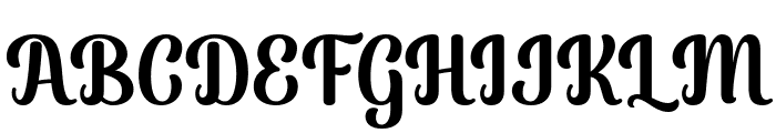 Relyha Font UPPERCASE