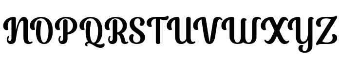 Relyha Font UPPERCASE