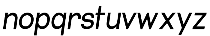 Remark Medium_Italic Font LOWERCASE