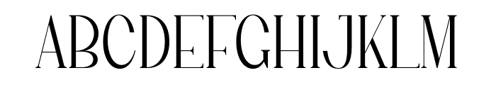 Rematho Klorofiland Serif Font LOWERCASE