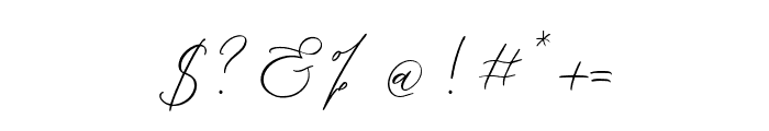 Rembrandt Regular Font OTHER CHARS