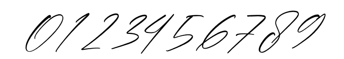Rembulan Signature Italic Font OTHER CHARS