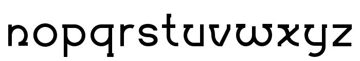 Remhu-Regular Font LOWERCASE