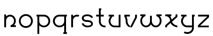 Remhu-Thin Font LOWERCASE