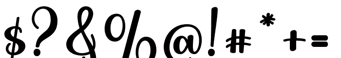 Renatha-Regular Font OTHER CHARS