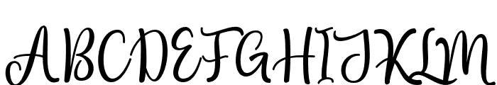 Renatha-Regular Font UPPERCASE