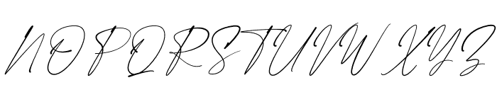 Renatha Signature Font UPPERCASE
