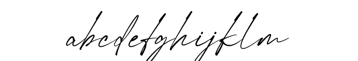Renatha Signature Font LOWERCASE