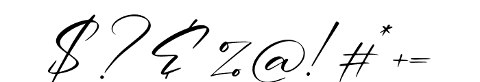Renathalia Signature Font OTHER CHARS