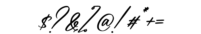 Renatta Signature Italic Font OTHER CHARS