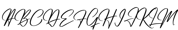 Renatta Signature Font UPPERCASE
