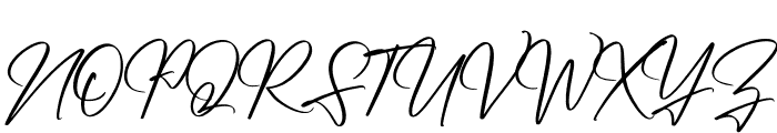 Renatta Signature Font UPPERCASE