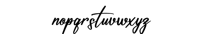 Renatta Signature Font LOWERCASE