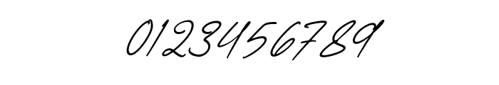 Renattha Signate Italic Font OTHER CHARS