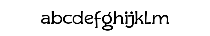 Rengalis Light Font LOWERCASE