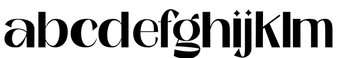 Rengita-Regular Font LOWERCASE