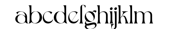 RengobriupRegular Font LOWERCASE