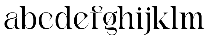 Rengok-Regular Font LOWERCASE