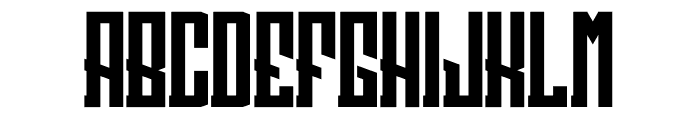 Rengoster Font LOWERCASE