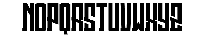 Rengoster Font LOWERCASE