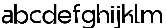 Renial Display Regular Font LOWERCASE