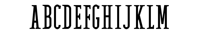 Rentic regular Font UPPERCASE