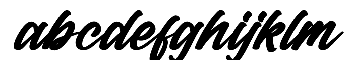 Rentrick Kentack Italic Font LOWERCASE