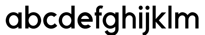 Reo Sans Medium Font LOWERCASE