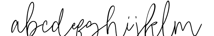 RepaisoSignature-Regular Font LOWERCASE