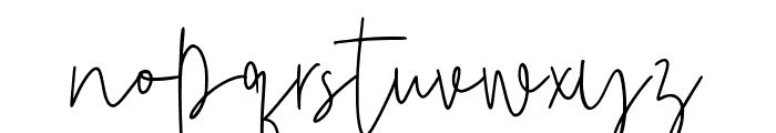 RepaisoSignature-Regular Font LOWERCASE