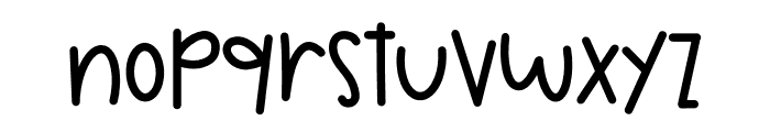 Rertty Summer Font LOWERCASE