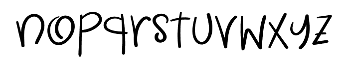 Rescue Me Font LOWERCASE
