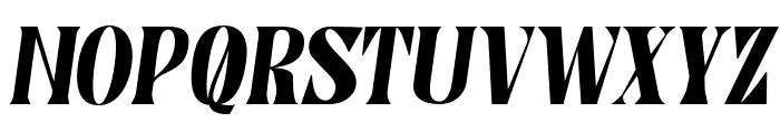 ReshikaItalic-Regular Font UPPERCASE