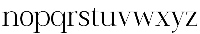 Reshnua-Regular Font LOWERCASE