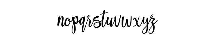 Reshonta Font LOWERCASE