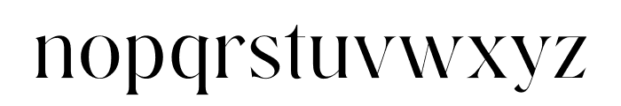 Resita Font LOWERCASE