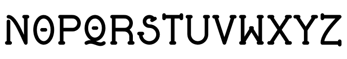 Reslaby Font LOWERCASE