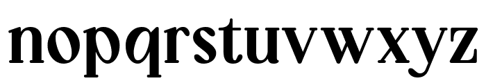 Resolute And Confident Font LOWERCASE