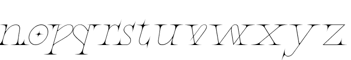 Resources Quarterly Light Italic Font LOWERCASE