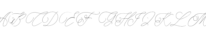 RespectSignature Font UPPERCASE