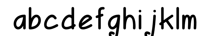 Resseh Font LOWERCASE