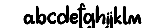 Resthia Font LOWERCASE