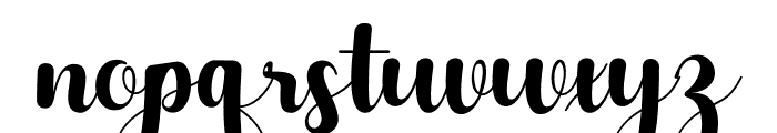 Restlife Font LOWERCASE