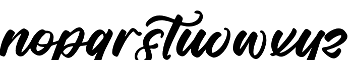 Restock Funkys Font LOWERCASE