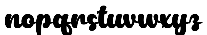 Restore Energy Font LOWERCASE
