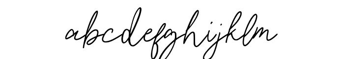 RestoreSignature-Regular Font LOWERCASE